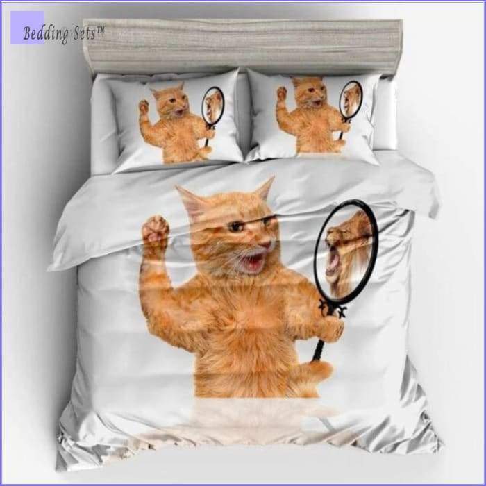 Cat Pattern Bedding Set - Bedding-Sets™