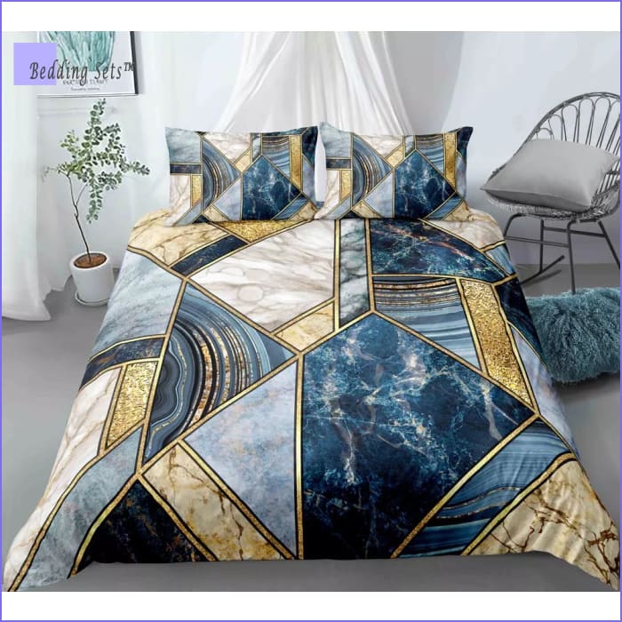 Marble Comforter Set - Roman Palace - Bedding-Sets™