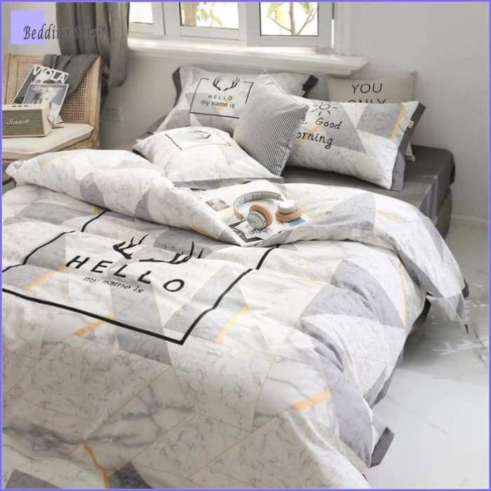 Bedding Set Scandinave - Hello - Bedding-Store™