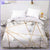White & Gold Marble Bedding Set - Bedding-Store™