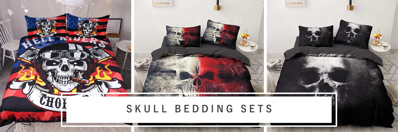 Skull Bedding Set