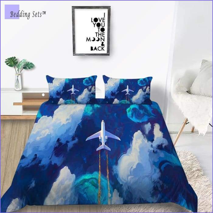Bedding Set Avion - Artistique | Couettedouillette