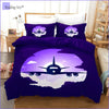 Airplane Bedding - Night Flight - Bedding-Sets™
