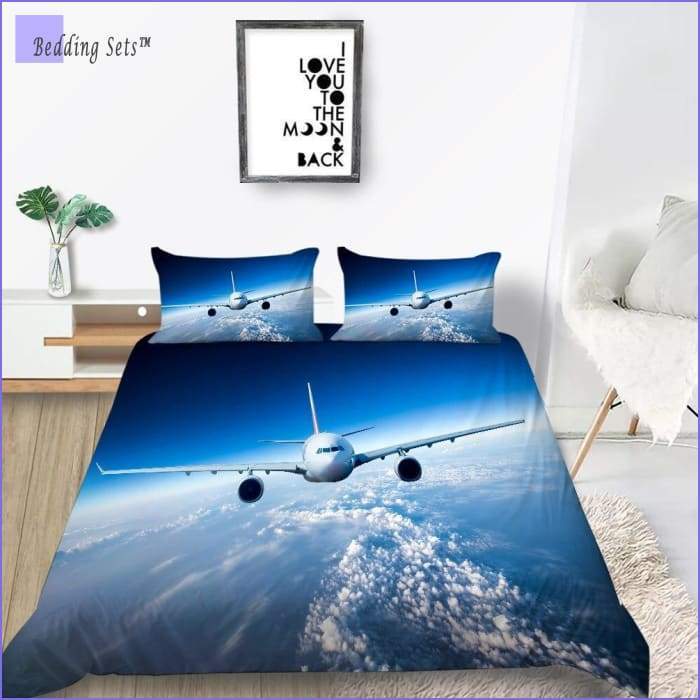 Bedding Set Avion Long Courrier | Couettedouillette