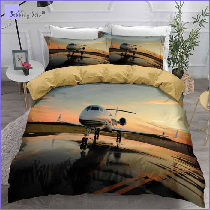 Airplane Bedding - Private Jet - Bedding-Sets™