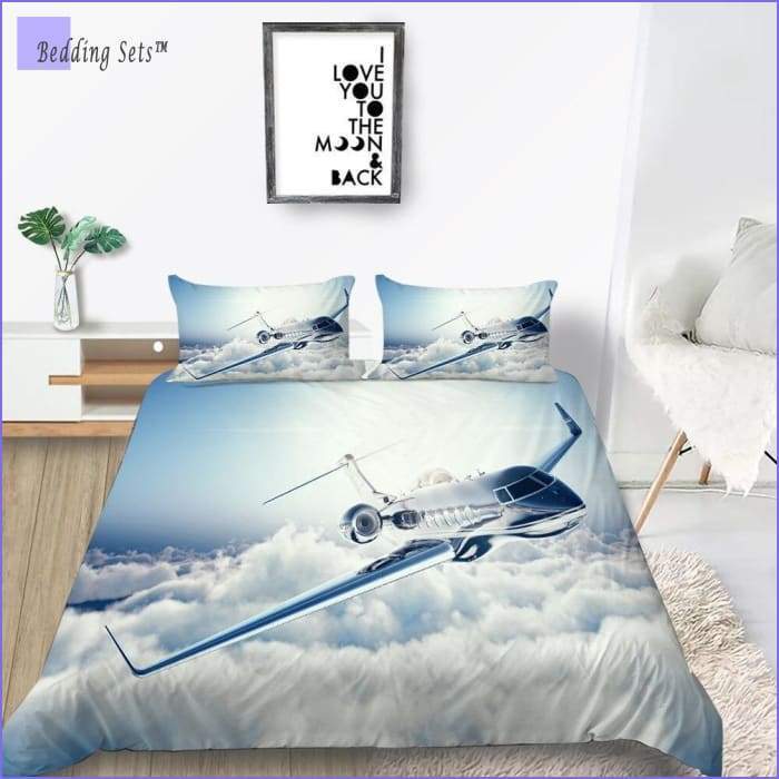 Bedding Set Avion - Jet privé | Couettedouillette