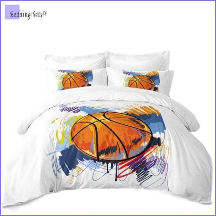 Basketball Bed Set - Paint