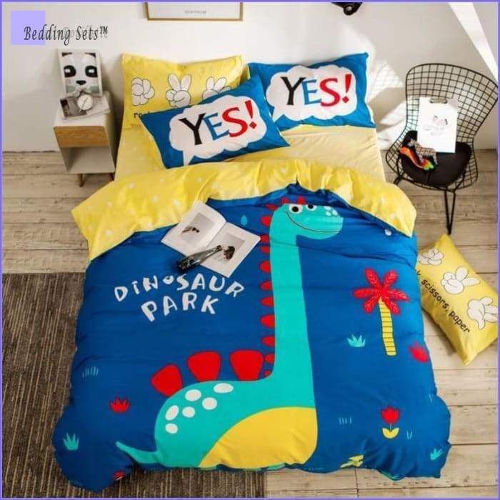 Bedding Set Dinosaure 140x200 - Bedding-Store™