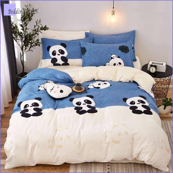 Bedding Set Panda 1 Personne | Couettedouillette