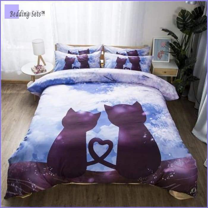 Bedding Set with Cat - Bedding-Sets™