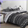 Black and White Hippie Bedding - Bedding-Sets™