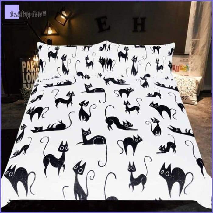 Black Cat Bedding