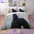 Black Race Horse Bedding Set - Bedding-Sets™