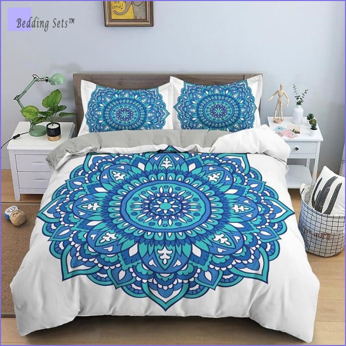 Blue Mandala Bedding - Bedding-Sets™