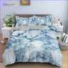 Blue Marble Comforter Set - Bedding-Sets™