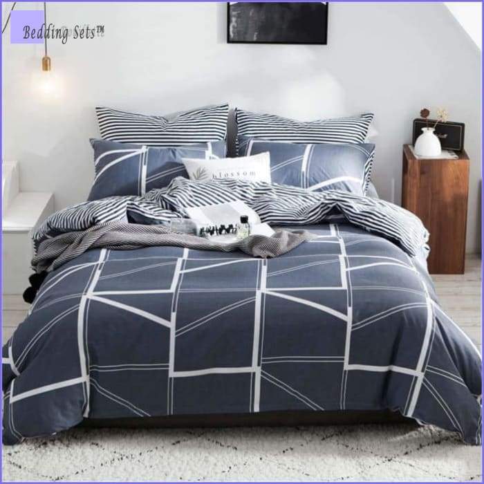 Bedding Set Scandinave - Bleue - Bedding-Store™