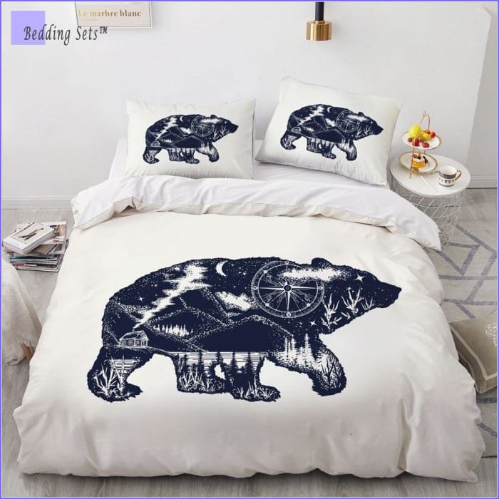 Boho Bed Set - Polar Bear - Bedding-Sets™