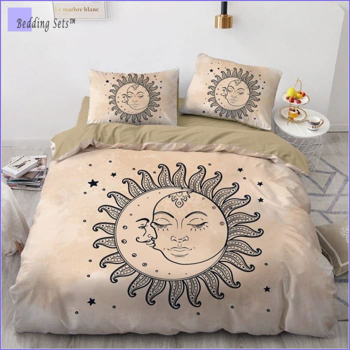 Boho Bed Set - Sun & Moon - Bedding-Sets™
