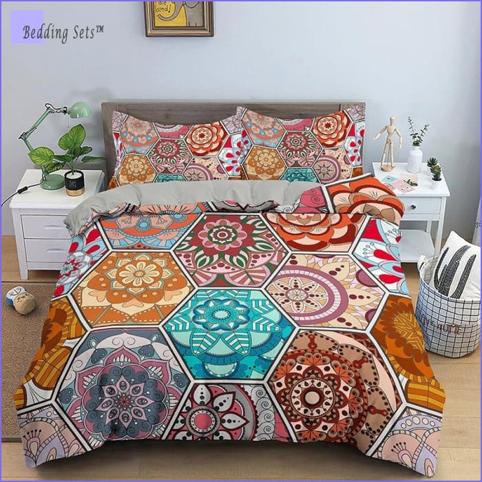 Boho Bedding Set - Colors of Life - Bedding-Sets™