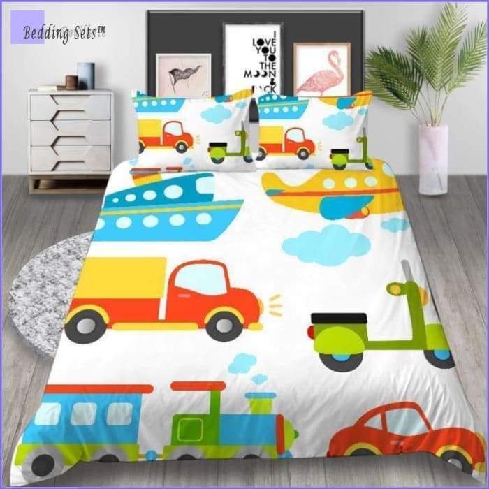 Boy Car Bedding Set - Bedding-Sets™