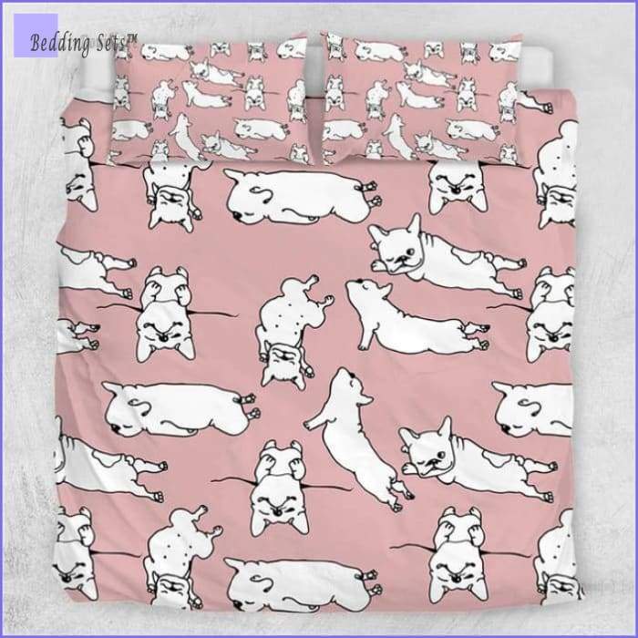 Bulldog Bedding Set - Yoga - Bedding-Store™