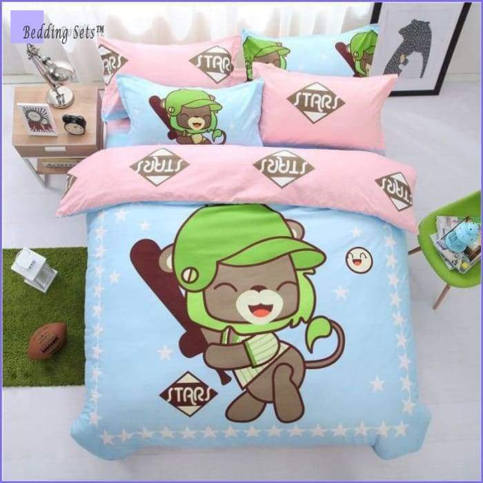 Cat Bedding Set - Baseball - Bedding-Sets™