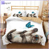 Cat Bedding Set - Butterfly - Bedding-Sets™