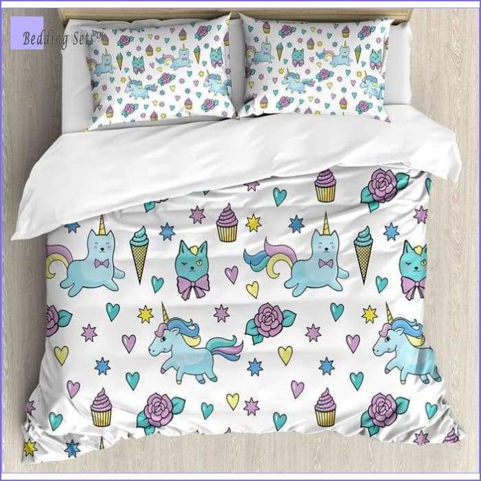 Cat Bedding Set - Wonderfull World - Bedding-Sets™
