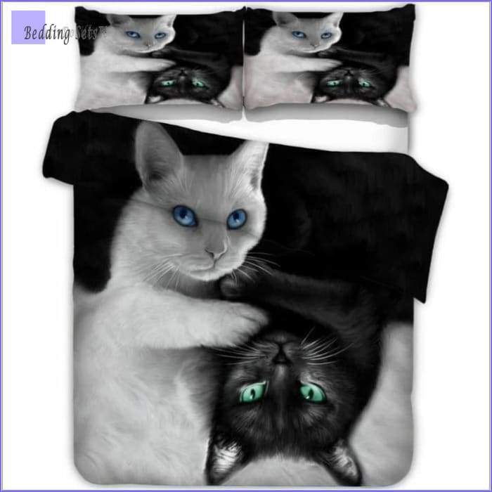Cat Bedding Set - Yin & Yang - Bedding-Sets™