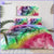 Cat head Bedding Set - Rainbow - Bedding-Sets™