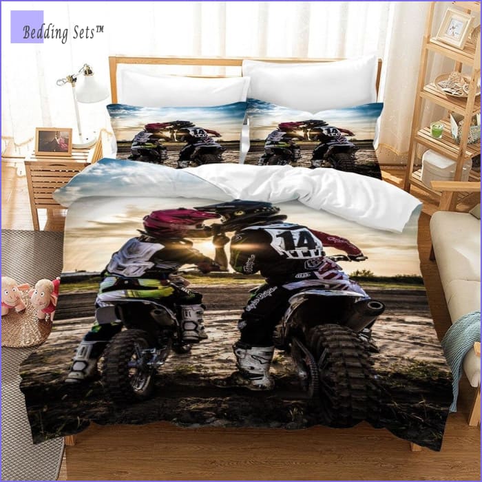 Dirt Bike Bedding - Couple Goal - Bedding-Sets™