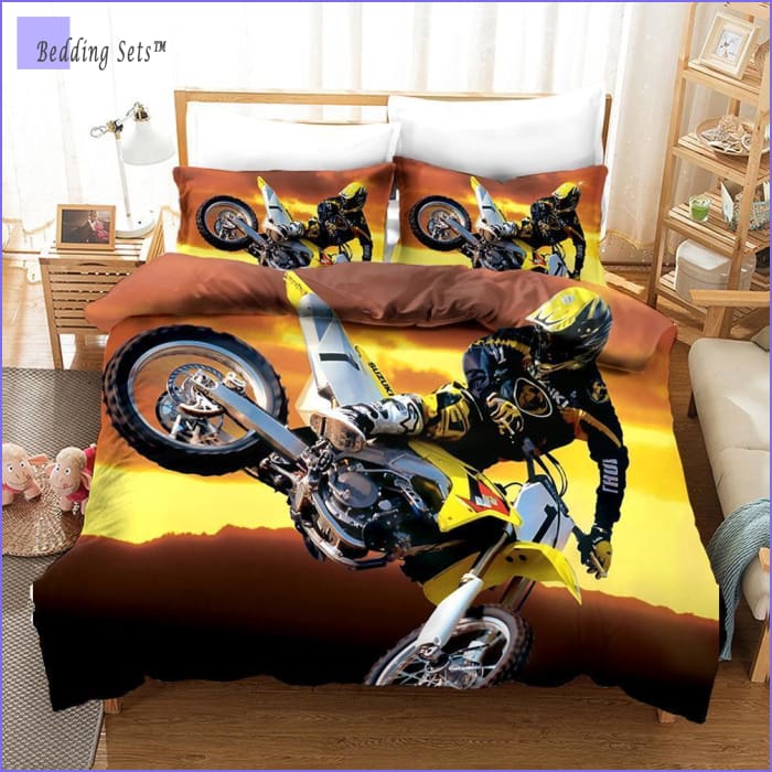 Dirt Bike Bedding - Desert Ride