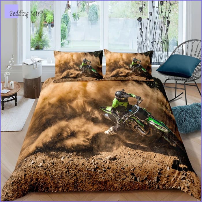 Dirt Bike Bedding - Drift