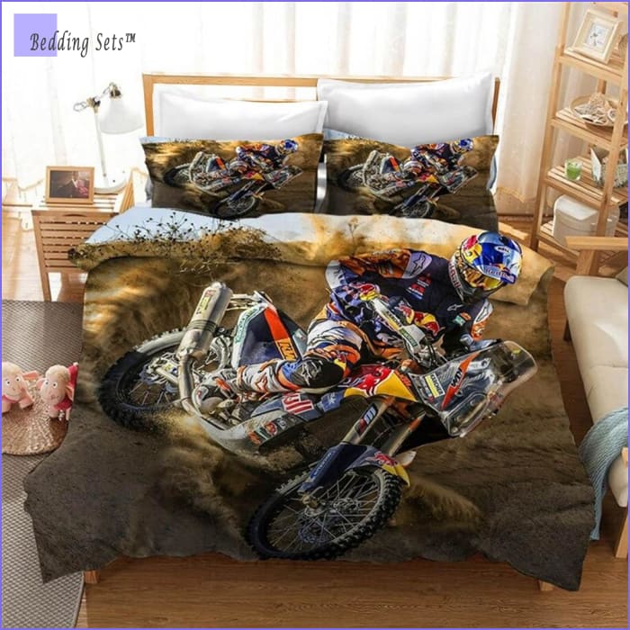 Dirt Bike Bedding - Race Day