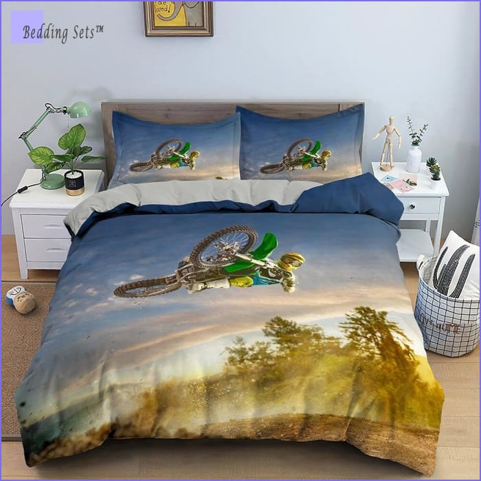 Dirt Bike Bedding Set - Whip