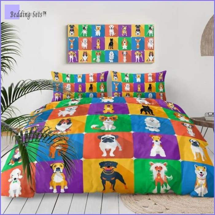 Dog Bedding Set - Multicolor gang - Bedding-Store™