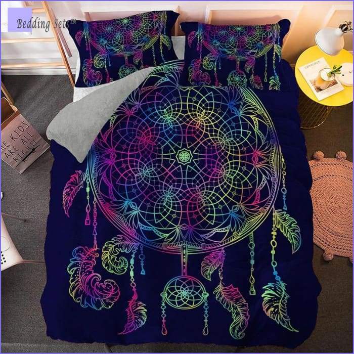 Dream Catcher Bed Set - Color Gradient - Bedding-Sets™
