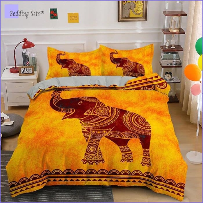 Elephant Mandala Bedding - Bedding-Sets™