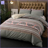 Grey Boho Bed Set - Bedding-Sets™