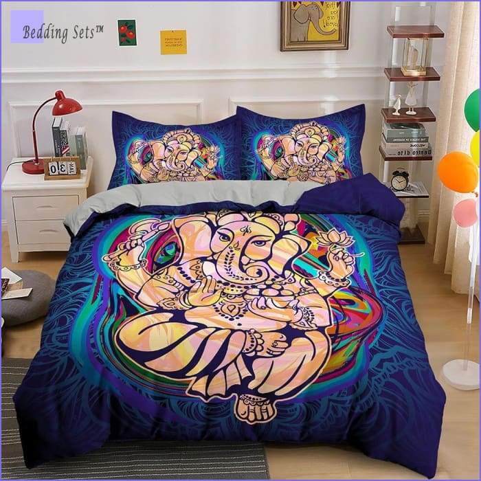Hippie Bed Set - Buddha in Peace - Bedding-Sets™
