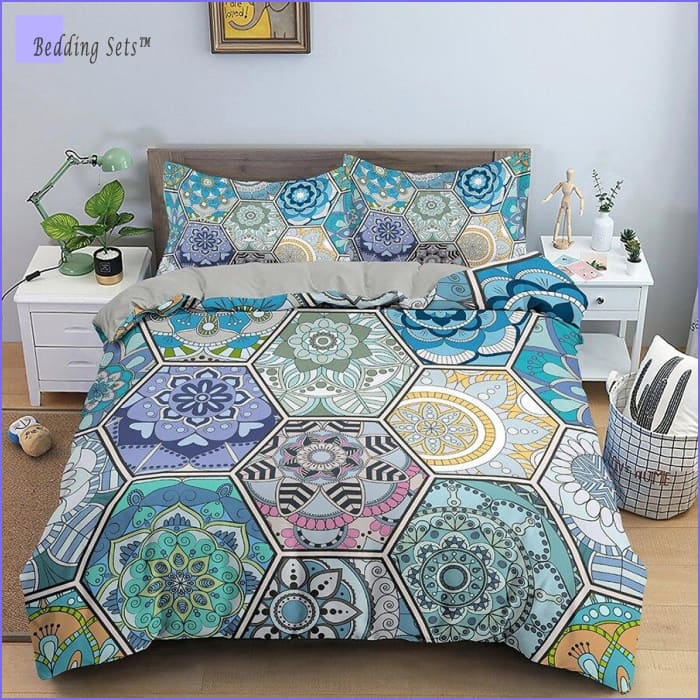Hippie Bedding - Mandala Patchwork - Bedding-Sets™
