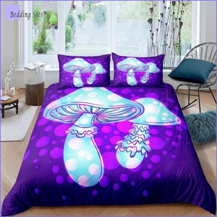 Hippie Bedding Set - Mushrooms - Bedding-Sets™