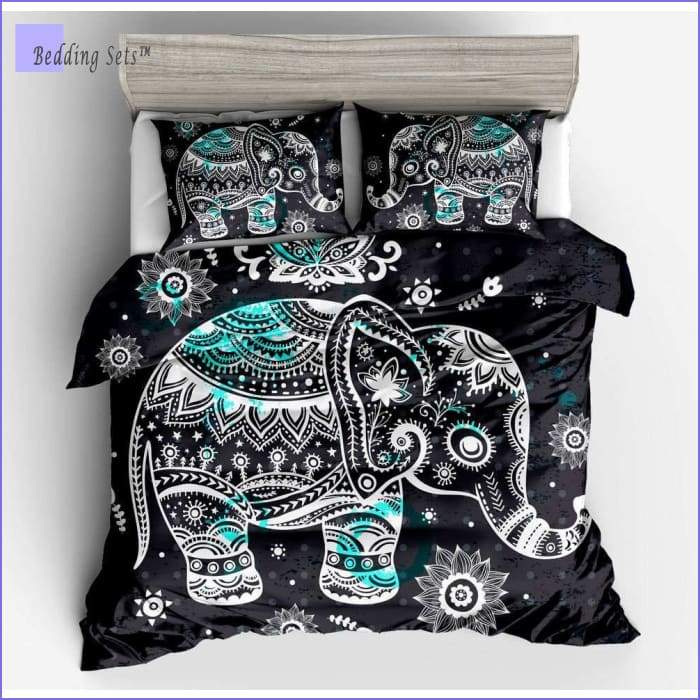 Hippie Bed Set - Mystic Elephant - Bedding-Sets™