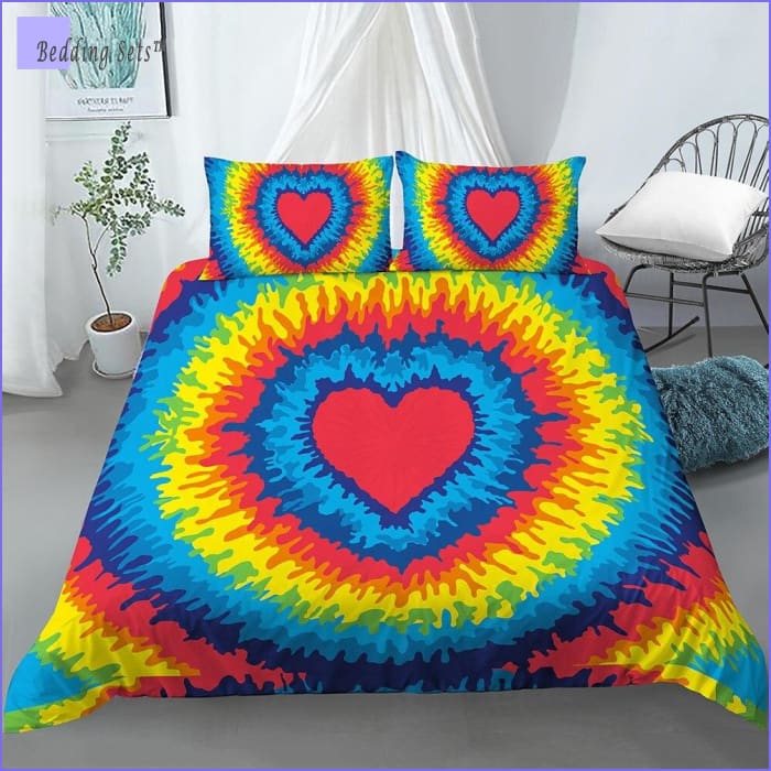 Hippie Bedding - Vibrant Heart - Bedding-Sets™
