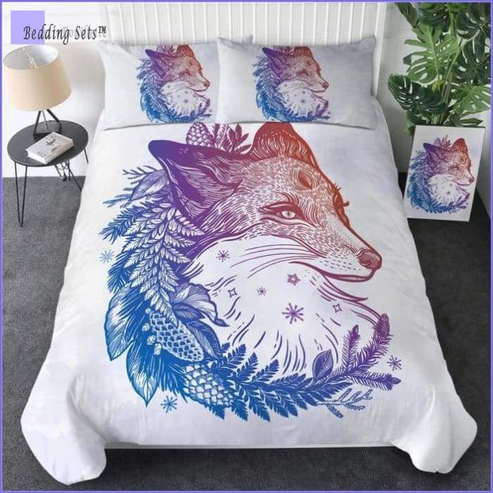 Hippie Bedding - Wolf of Peace