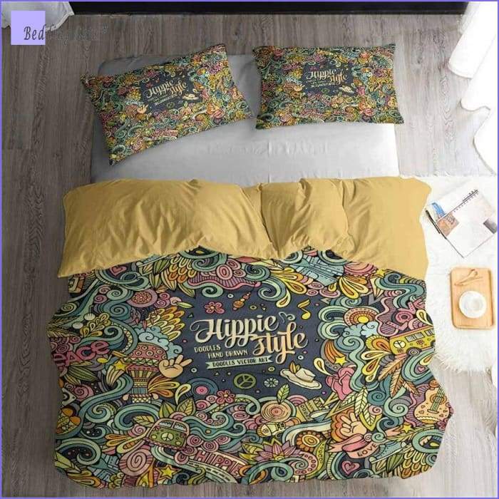 Hippie style Bed Set - Bedding-Sets™
