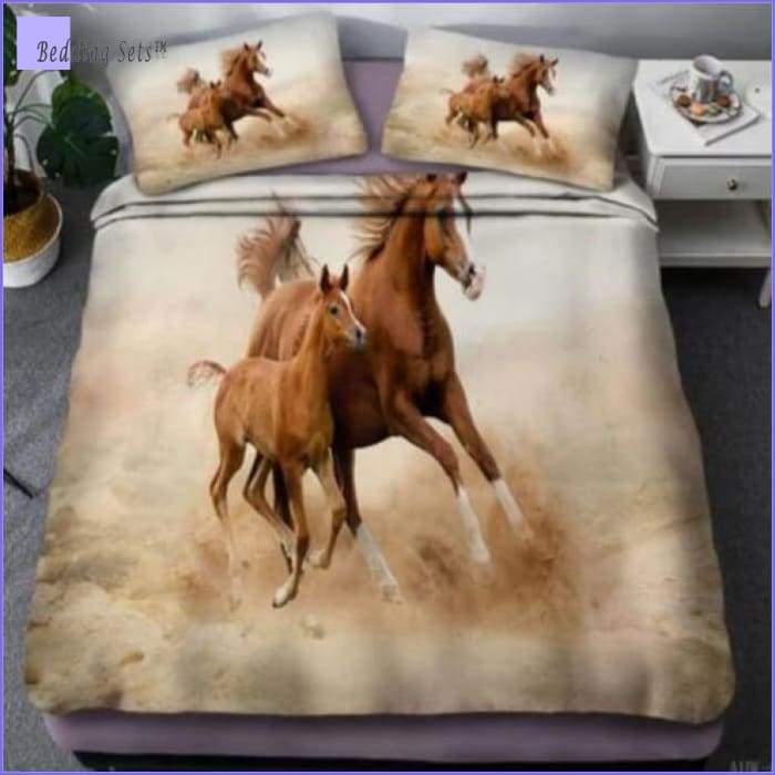 Horse Bedding Set - Mare & Foal - Bedding-Sets™