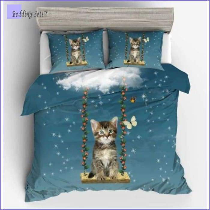 Kid Bedding Set - Cat - Bedding-Sets™