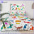 Kid Bedding Set - Colored Cats - Bedding-Sets™