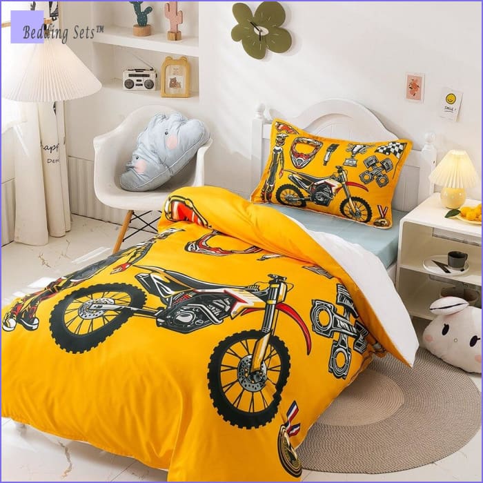 Kid Motorbike Bedding